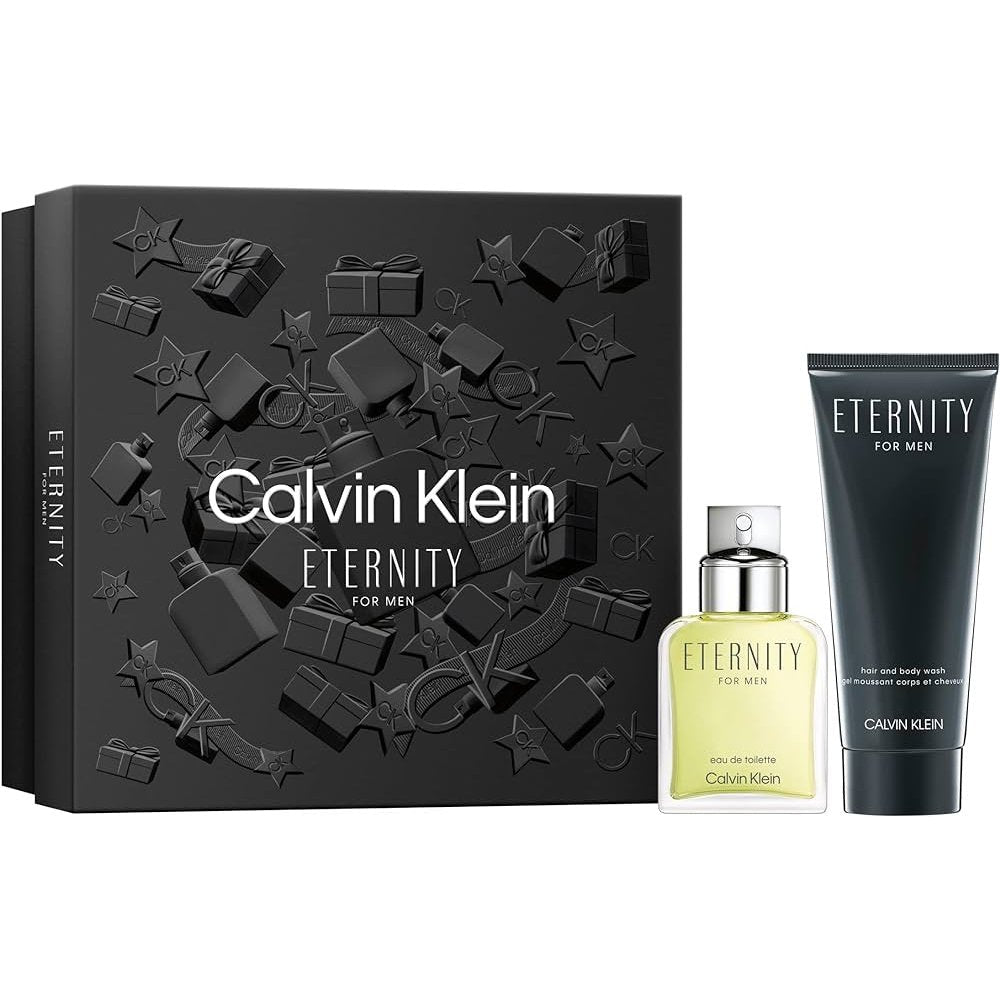 Calvin Klein Eternity Set Edt 30Ml + Hair And Body Wash 100Ml Men Perfume in Mauritius At Maulux.