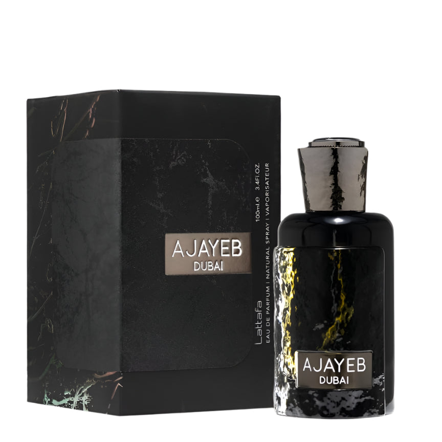 Lattafa Ajayeb Dubai EDP 100ML Perfume Mauritius - Browse the price list and shop online at Maulux.mu
