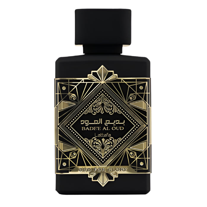 Lattafa Bade'e Al Oud Oud for Glory EDP 100ML Perfume Mauritius - Browse the price list and shop online at Maulux.mu