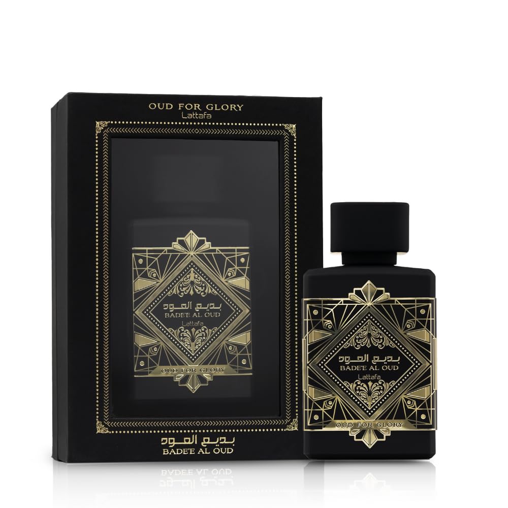 Lattafa Bade'e Al Oud Oud for Glory EDP 100ML Perfume Mauritius - Browse the price list and shop online at Maulux.mu