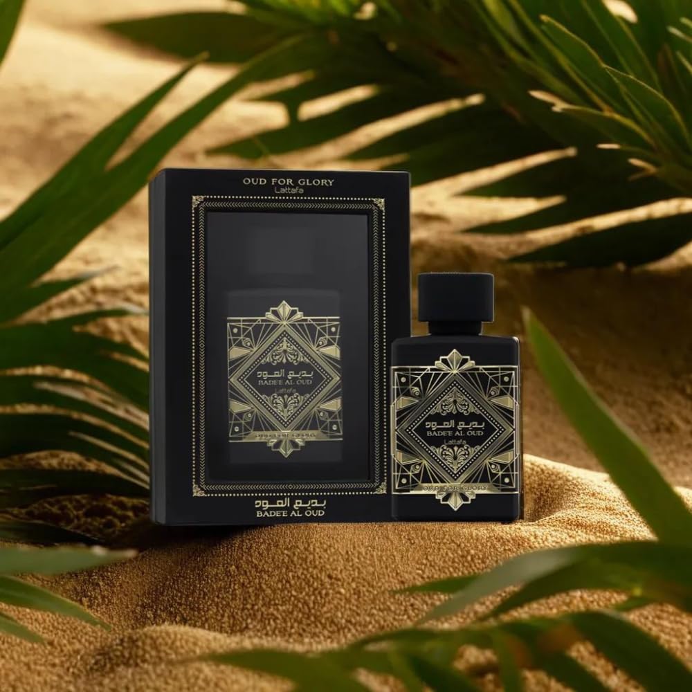 Lattafa Bade'e Al Oud Oud for Glory EDP 100ML Perfume Mauritius - Browse the price list and shop online at Maulux.mu