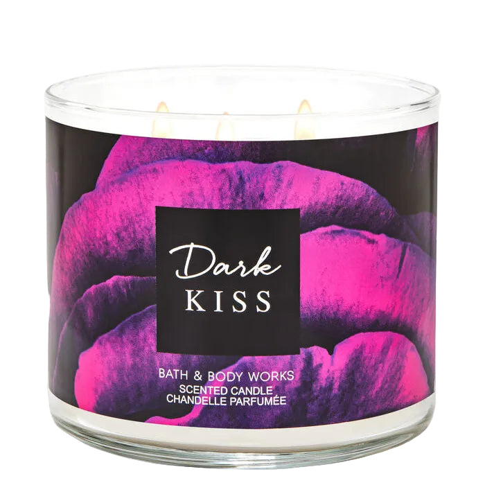Bath & Body Works Dark Kiss Scented Candle - 3 Wick | Maulux.mu