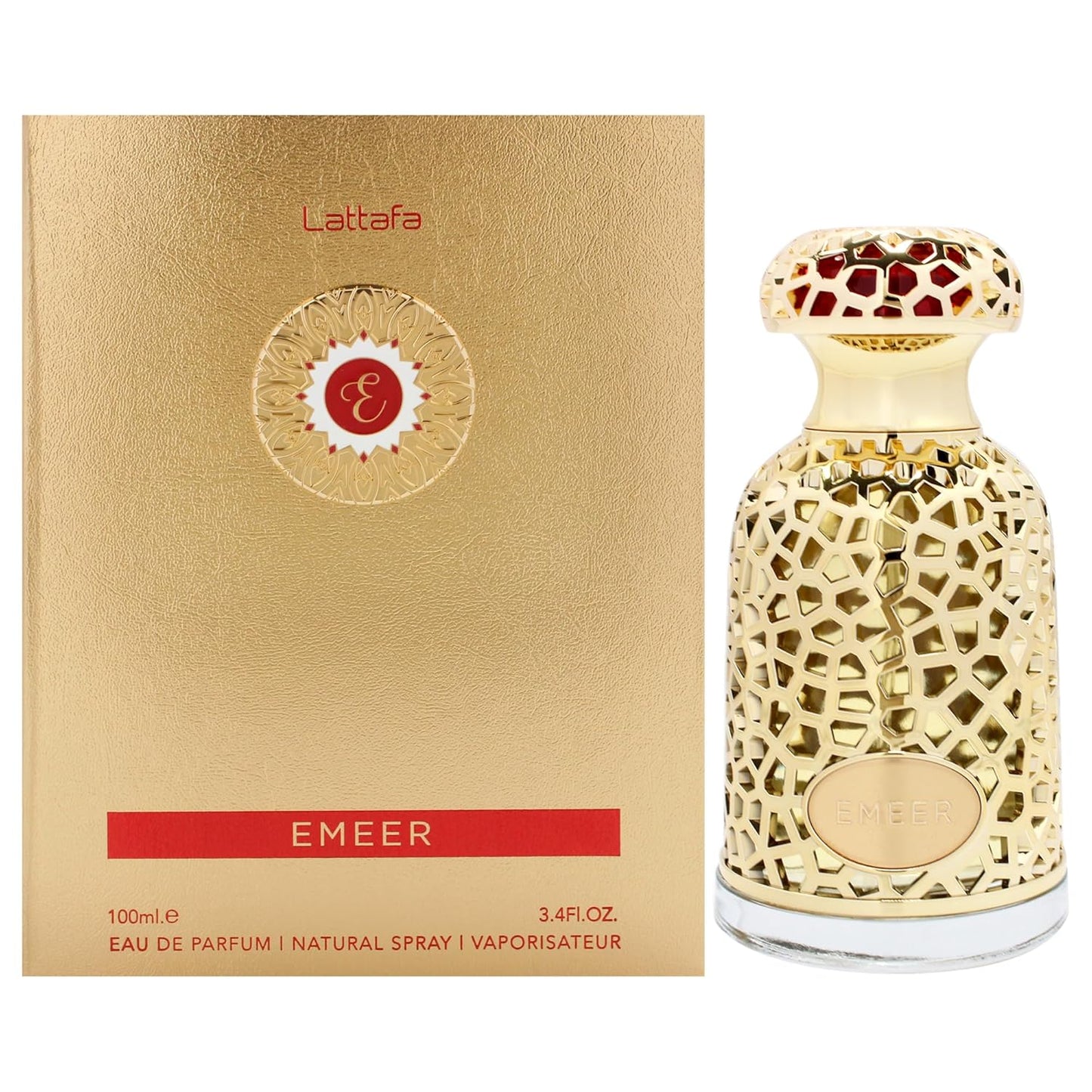 Lattafa Emeer EDP 100ML Perfume Mauritius - Browse the price list and shop online at Maulux.mu