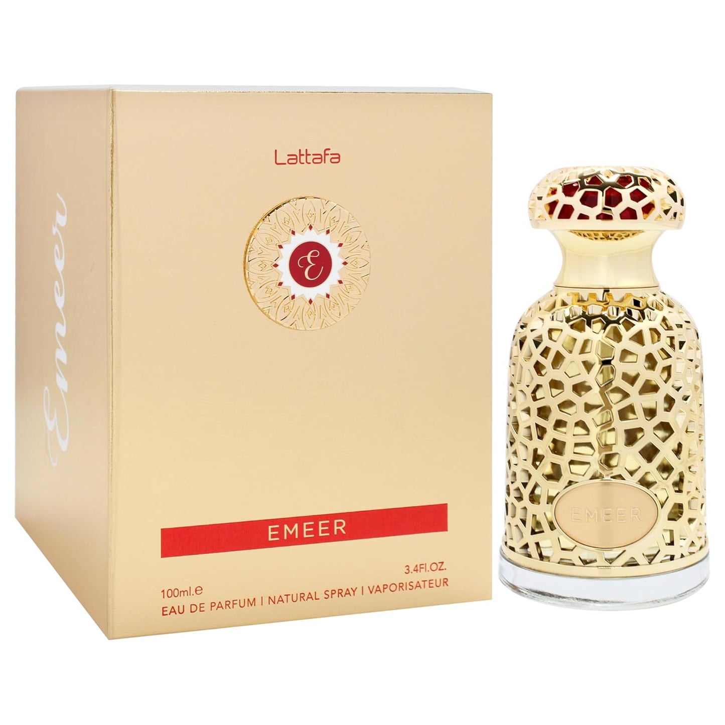 Lattafa Emeer EDP 100ML Perfume Mauritius - Browse the price list and shop online at Maulux.mu