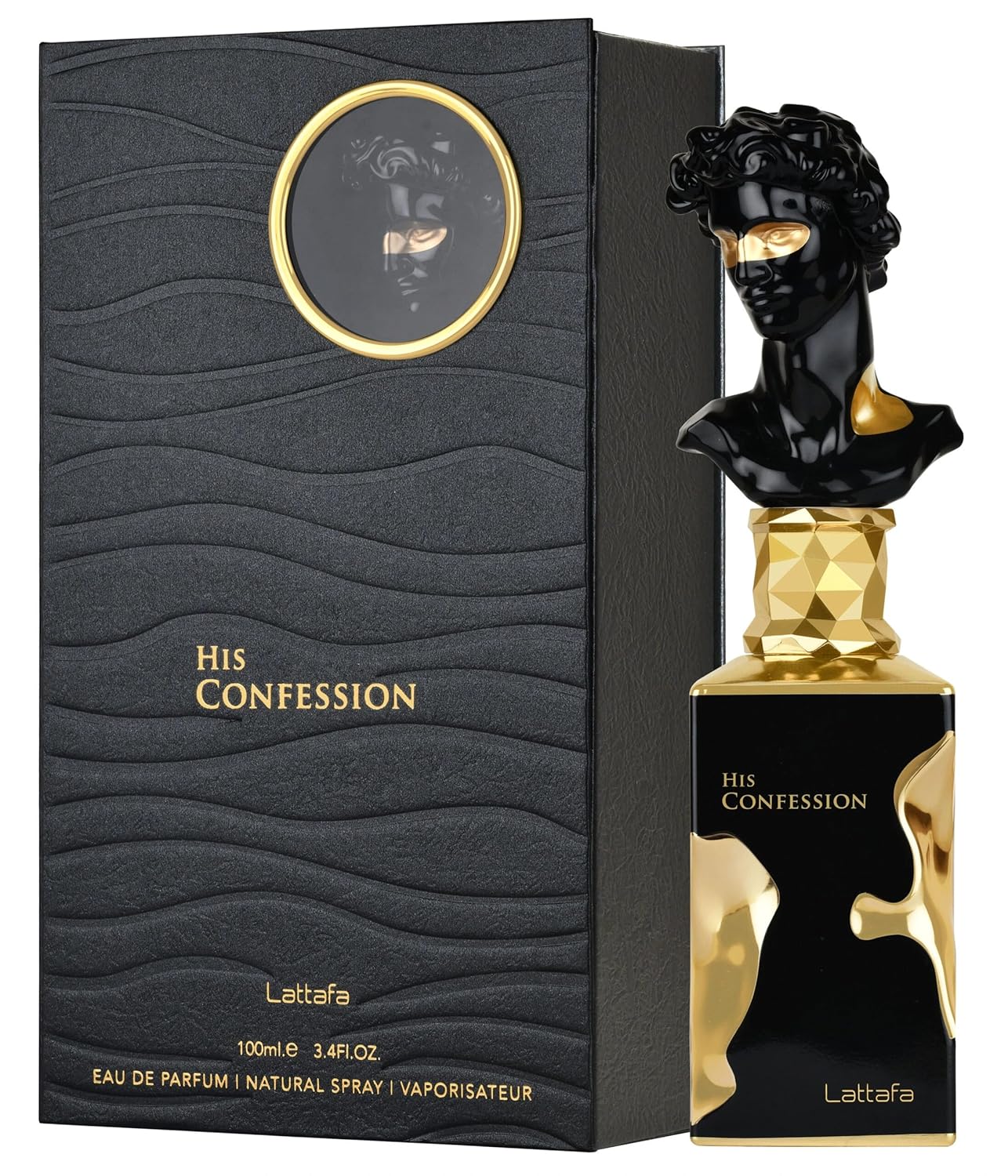 Lattafa His Confession EDP 100ML Perfume Mauritius - Browse the price list and shop online at Maulux.mu