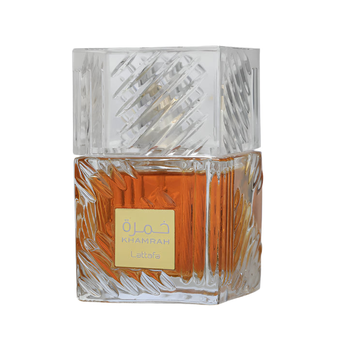 Lattafa Khamrah EDP 100ML Perfume Mauritius - Browse the price list and shop online at Maulux.mu