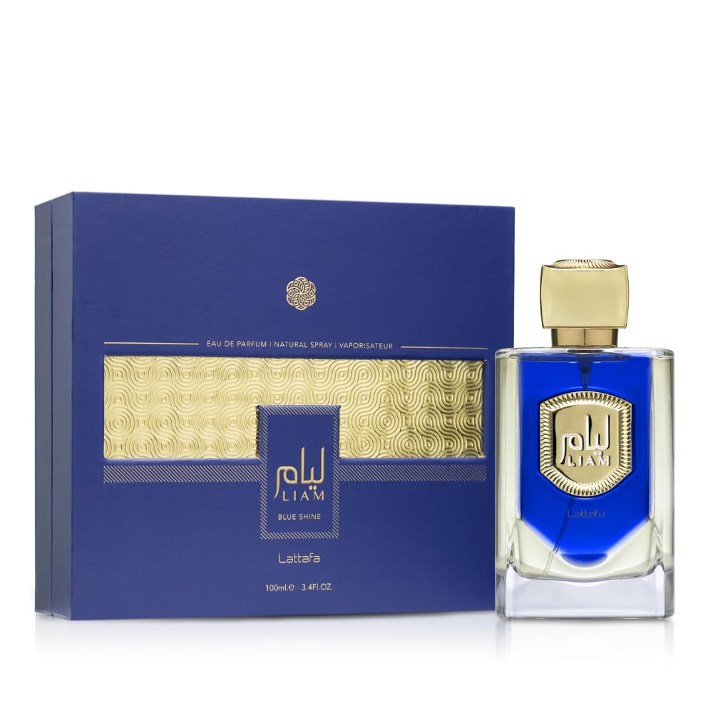 Lattafa Liam Blue Shine EDP 100ML Perfume Mauritius - Browse the price list and shop online at Maulux.mu