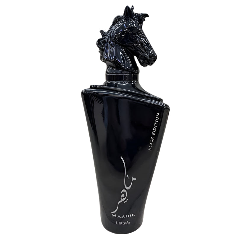 Lattafa Maahir Black Edition EDP 100ML Perfume Mauritius - Browse the price list and shop online at Maulux.mu