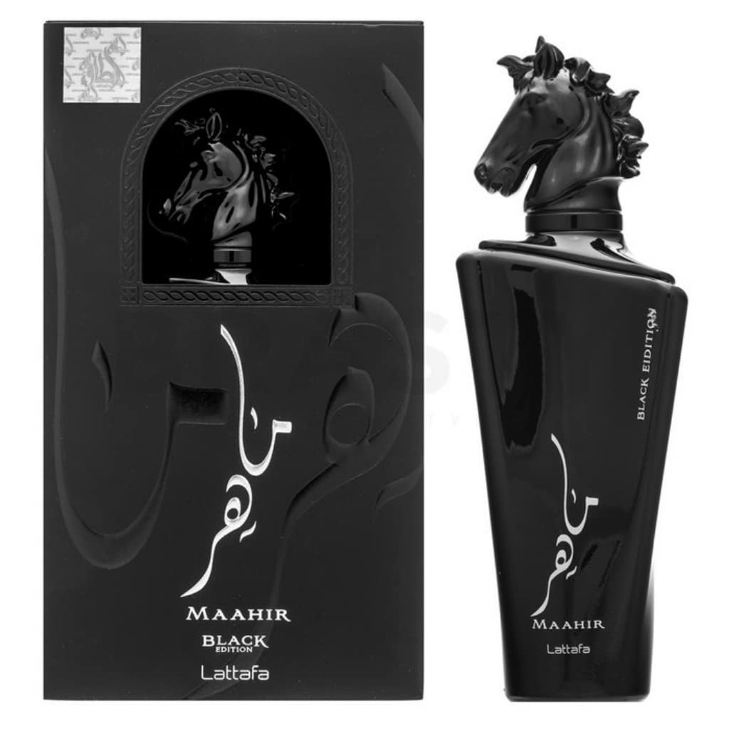 Lattafa Maahir Black Edition EDP 100ML Perfume Mauritius - Browse the price list and shop online at Maulux.mu