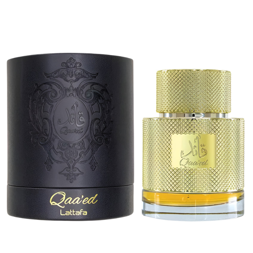 Lattafa Qaa'ed EDP 100ML Perfume Mauritius - Browse the price list and shop online at Maulux.mu
