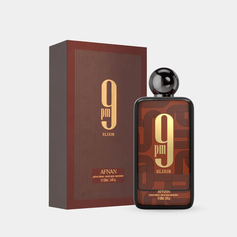 Afnan 9pm Elixir Parfum Intense 100ML Perfume Mauritius - Shop online at Maulux.mu