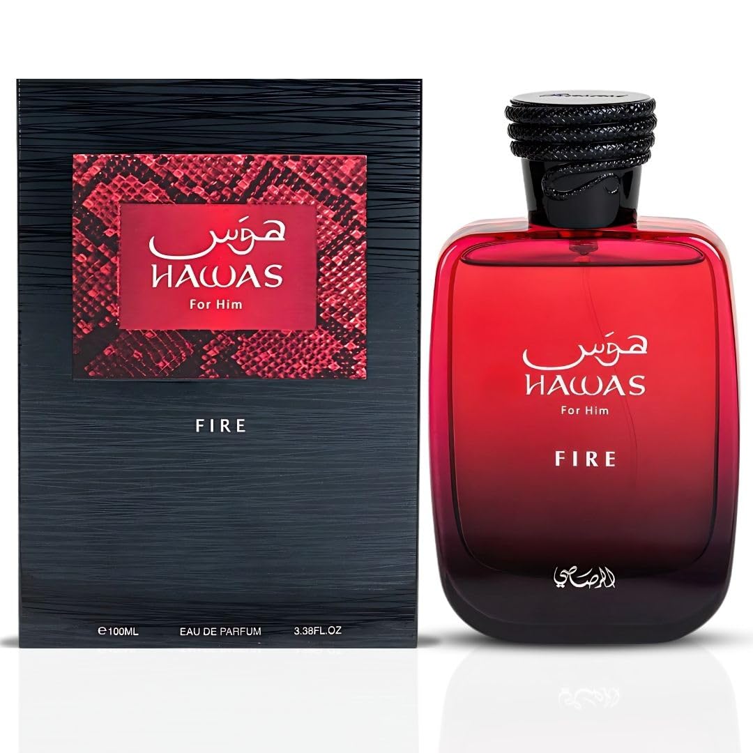 Rasasi Hawas Fire EDP 100ML Perfume Mauritius - Shop online at Maulux.mu