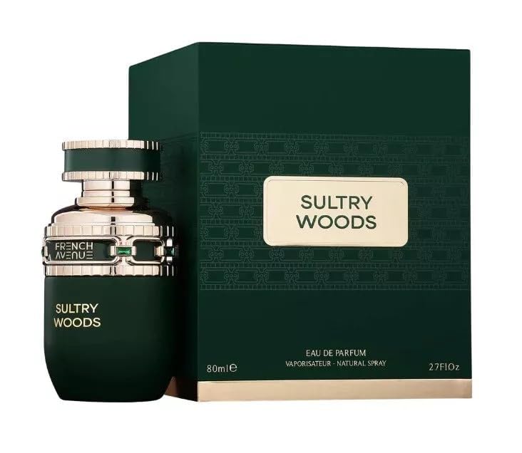 French Avenue Sultry Woods EDP 80ML Perfume Mauritius - Shop online at Maulux.mu