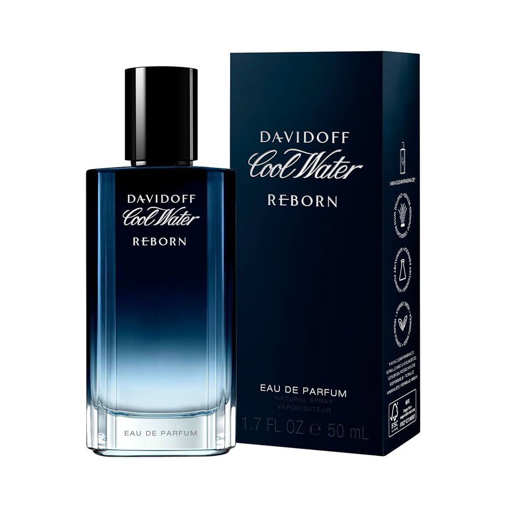 Davidoff Cool Water Reborn Edp 50Ml Men Perfume in Mauritius At Maulux