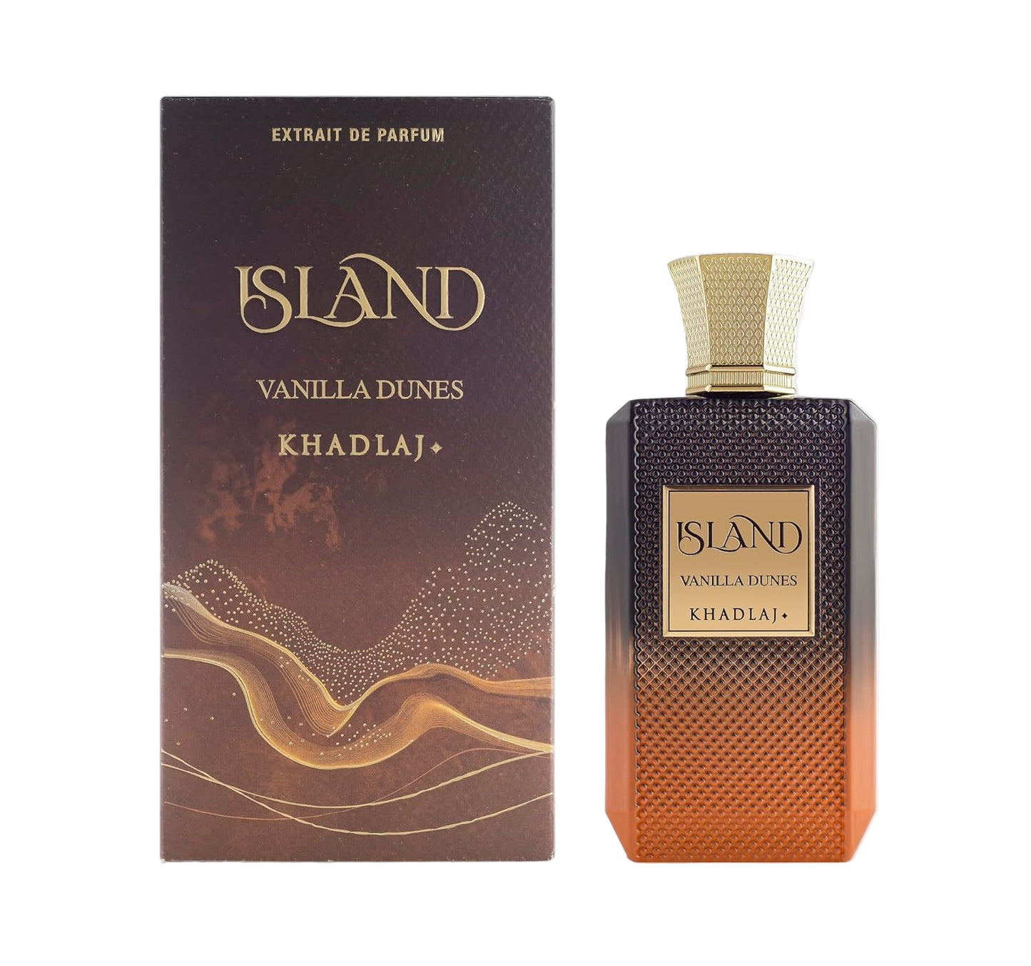 Khadlaj Island Vanilla Dunes Extrait De Parfum 100ML Perfume Mauritius - Shop online at Maulux.mu
