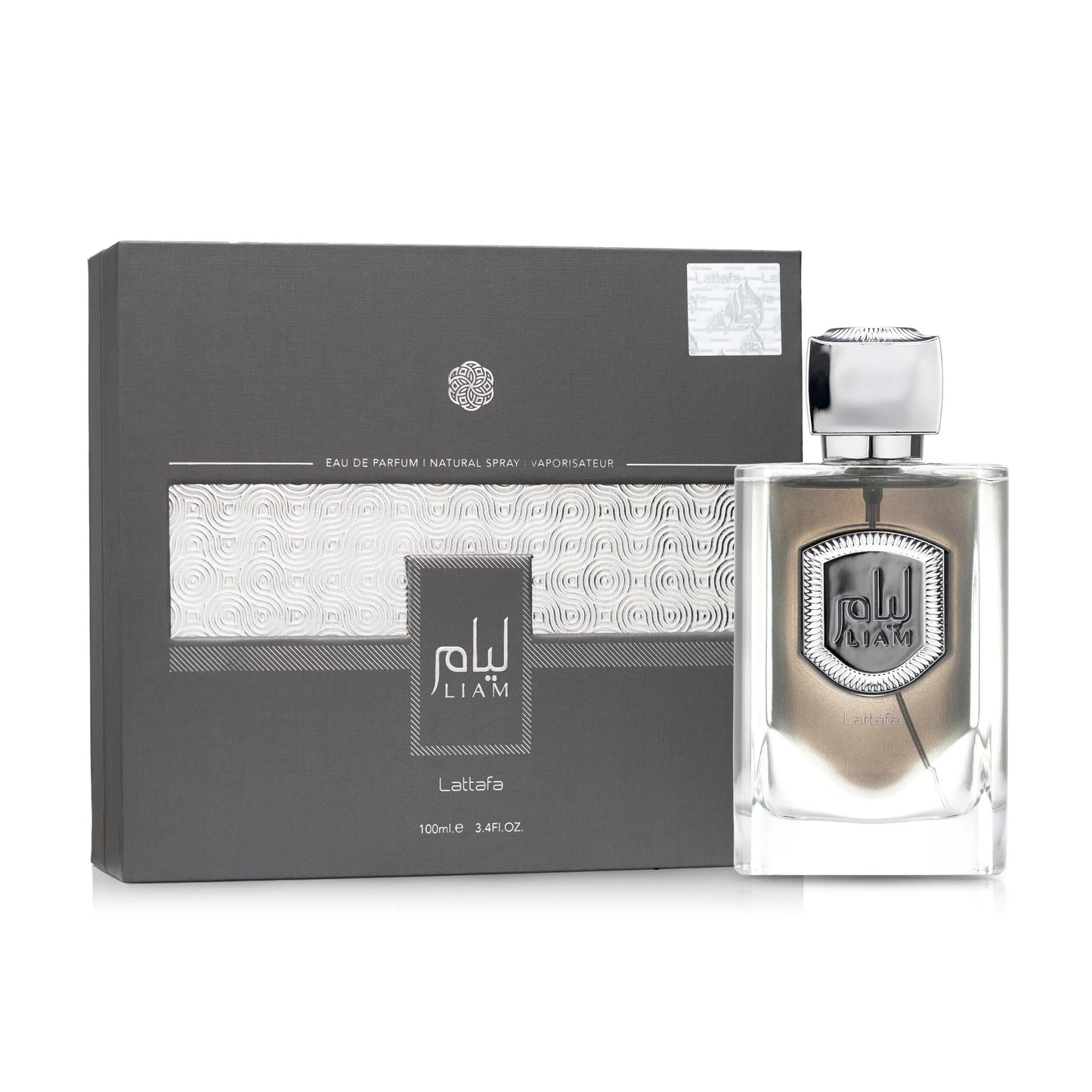 Lattafa Liam(Grey) EDP 100ML Perfume Mauritius - Shop online at Maulux.mu