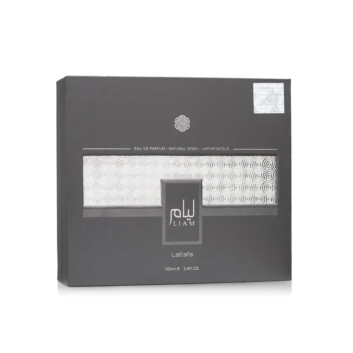 Lattafa Liam(Grey) EDP 100ML Perfume Mauritius - Shop online at Maulux.mu