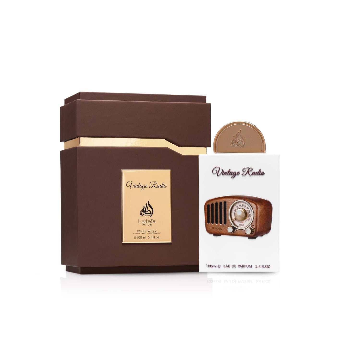 Lattafa Vintage Radio EDP 100ML Perfume Mauritius - Shop online at Maulux.mu