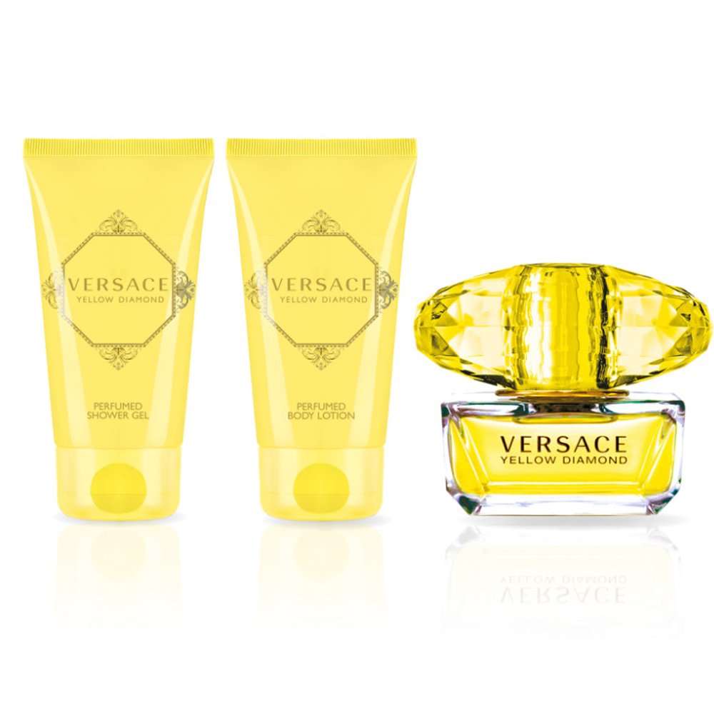 Versace Yellow Diamond Set Edt 50Ml + Shower Gel & Lotion 50Ml