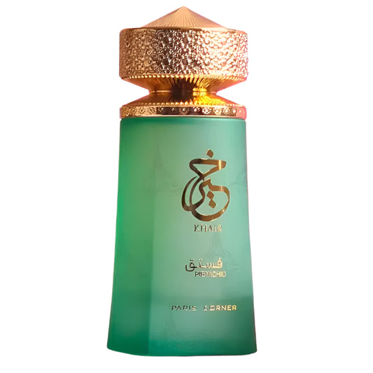 Paris Corner Khair Pistachio EDP 100ML Perfume Mauritius - Browse the price list and shop online at Maulux.mu