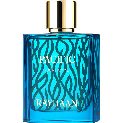 Rayhaan Pacific EDP 100ML Perfume Mauritius - Browse the price list and shop online at Maulux.mu