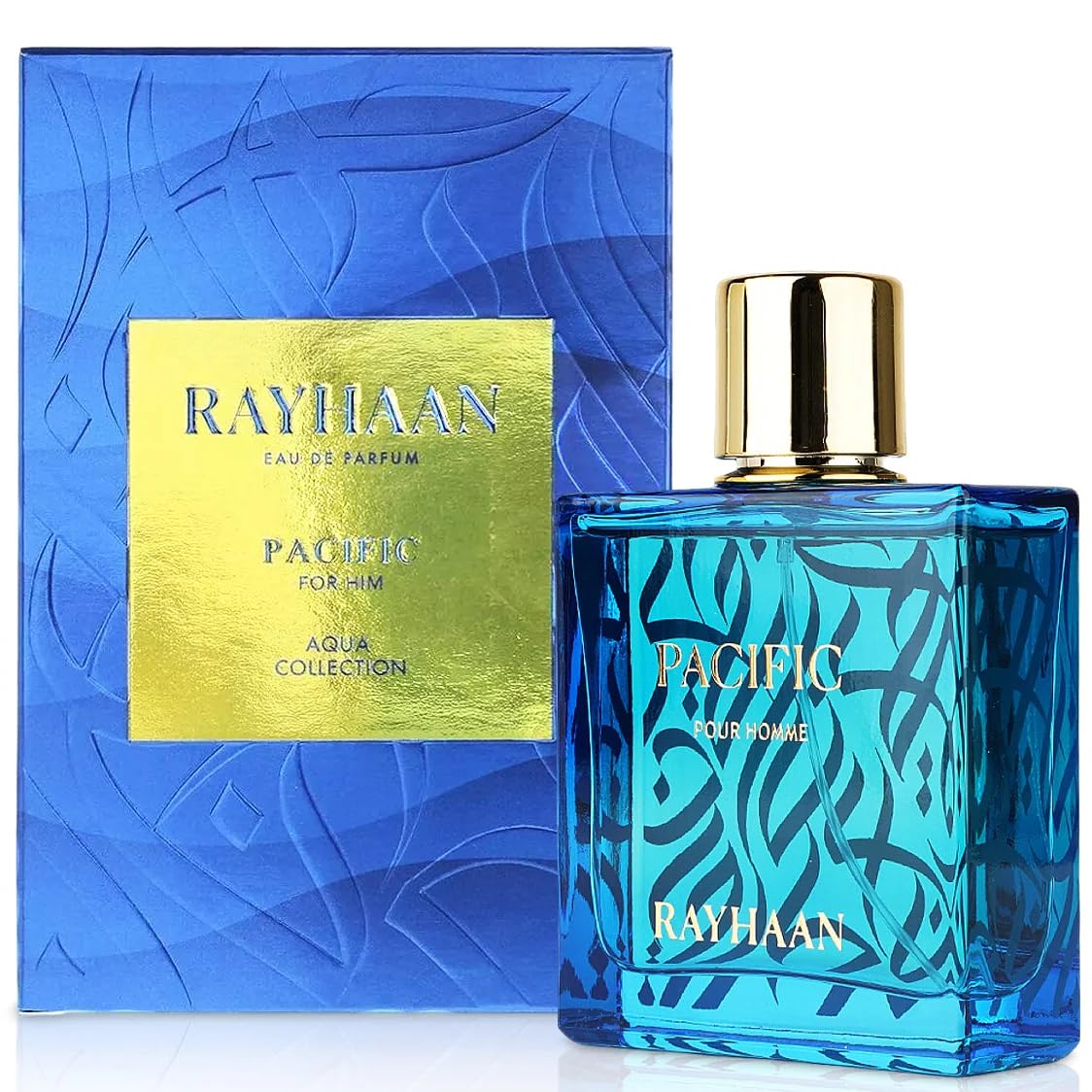 Rayhaan Pacific EDP 100ML Perfume Mauritius - Browse the price list and shop online at Maulux.mu