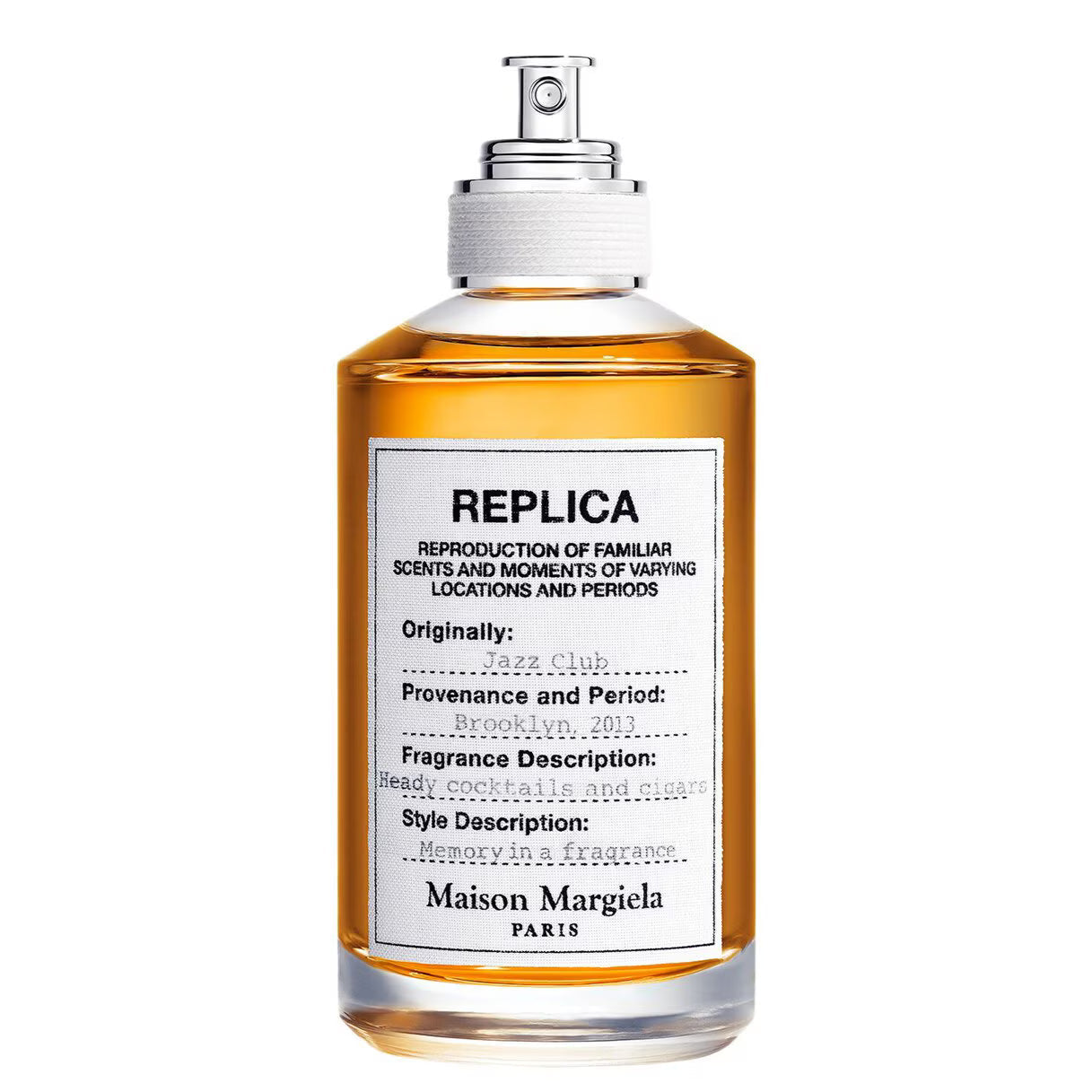 Maison Martin Margiela Replica Jazz Club EDT 100ML Perfume Mauritius - Browse the price list and shop online at Maulux.mu
