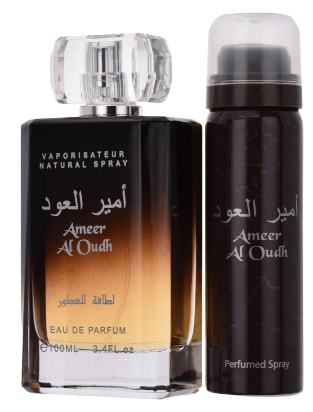 Lattafa Ameer Al Oudh EDP 100ML + Deodorant Perfume Mauritius - Browse the price list and shop online at Maulux.mu