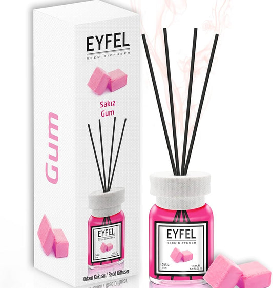 Eyfel Reed Diffuser Gum 120ML Perfume Mauritius - Shop online at Maulux.mu
