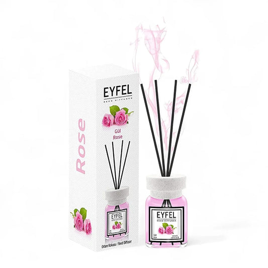 Eyfel Reed Diffuser Rose 120ML Perfume Mauritius - Shop online at Maulux.mu
