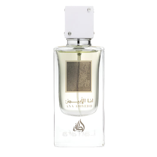 Lattafa Ana Abiyedh EDP 60ML Perfume Mauritius - Browse the price list and shop online at Maulux.mu