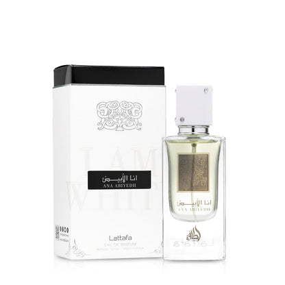 Lattafa Ana Abiyedh EDP 60ML Perfume Mauritius - Browse the price list and shop online at Maulux.mu
