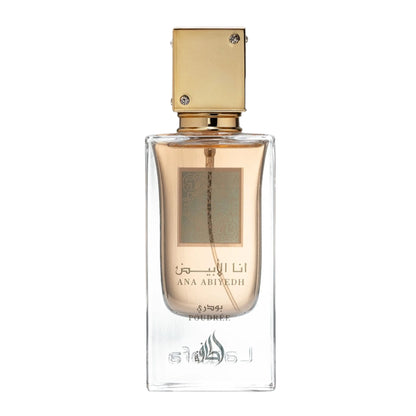 Lattafa Ana Abiyedh Poudrée EDP 60ML Perfume Mauritius - Browse the price list and shop online at Maulux.mu