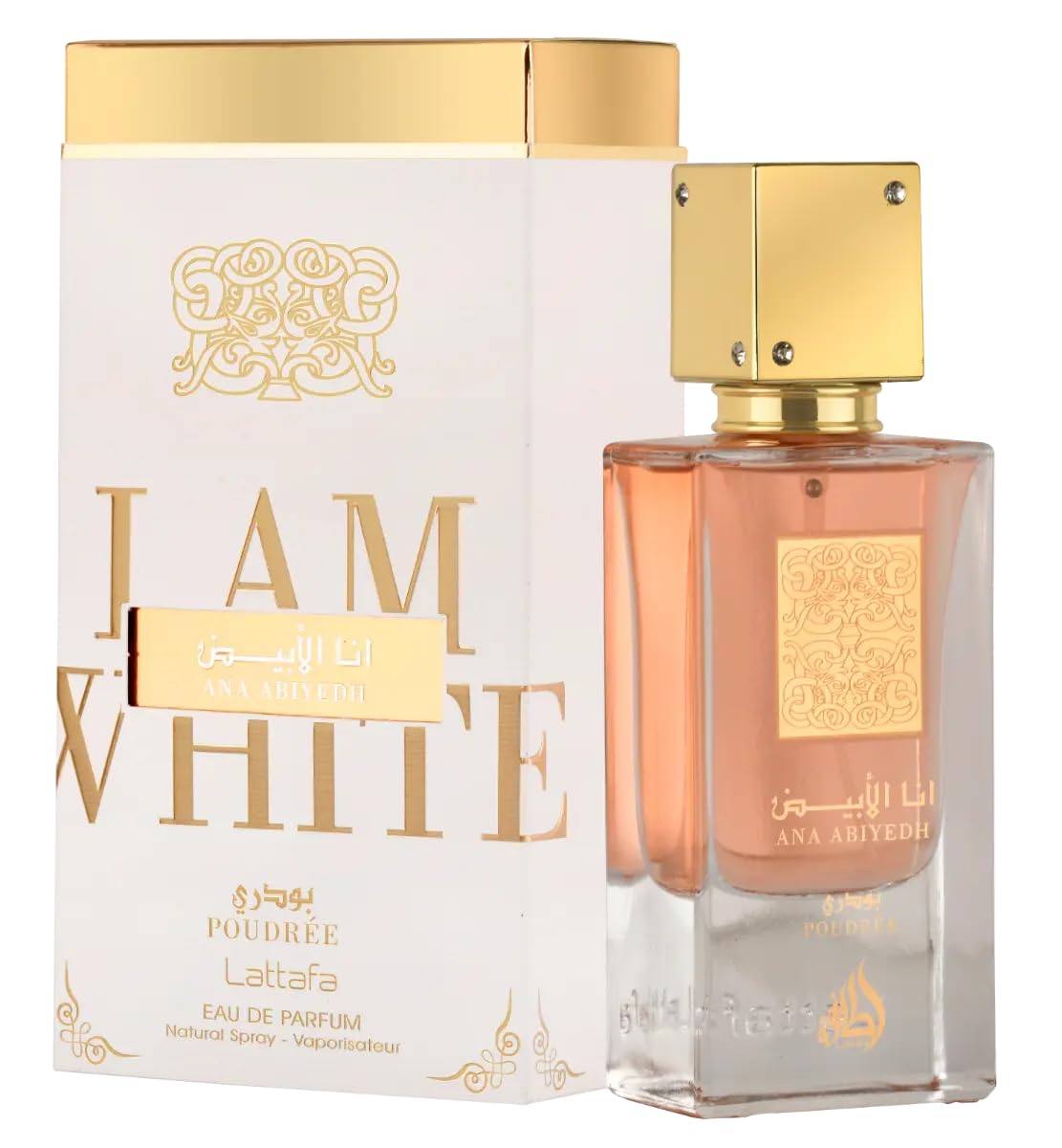 Lattafa Ana Abiyedh Poudrée EDP 60ML Perfume Mauritius - Browse the price list and shop online at Maulux.mu