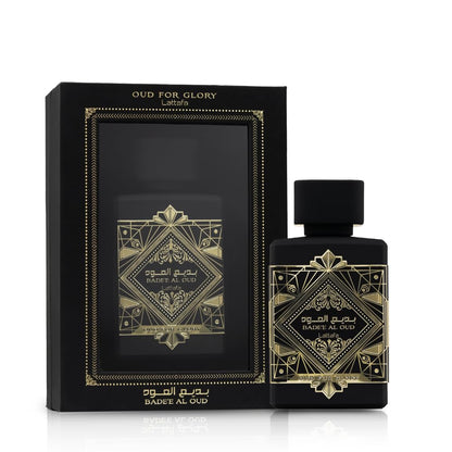 Lattafa Bade'e Al Oud Oud for Glory EDP 100ML Perfume Mauritius - Browse the price list and shop online at Maulux.mu