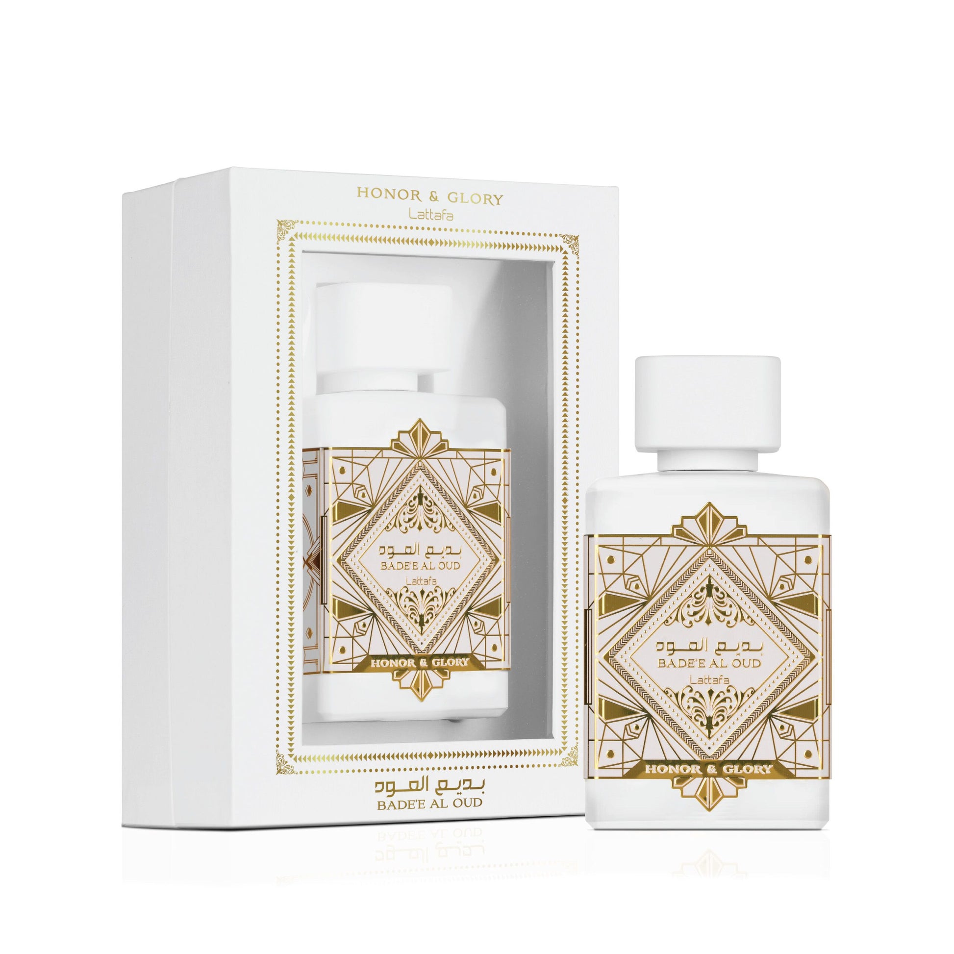 Lattafa Bade'e Al Oud Honor & Glory EDP 100ML Perfume Mauritius - Browse the price list and shop online at Maulux.mu