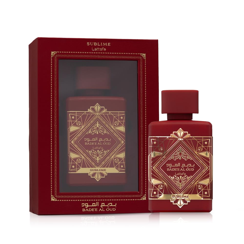 Lattafa Bade'e Al Oud Sublime EDP 100ML Perfume Mauritius - Browse the price list and shop online at Maulux.mu