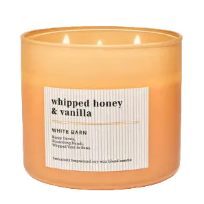 Whipped Honey & Vanilla 3-Wick Sceted Candle | Maulux.mu