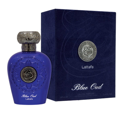 Lattafa Blue Oud EDP 100ML Perfume Mauritius - Browse the price list and shop online at Maulux.mu