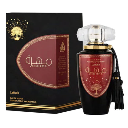Lattafa Mohra EDP 100ML Perfume Mauritius - Browse the price list and shop online at Maulux.mu