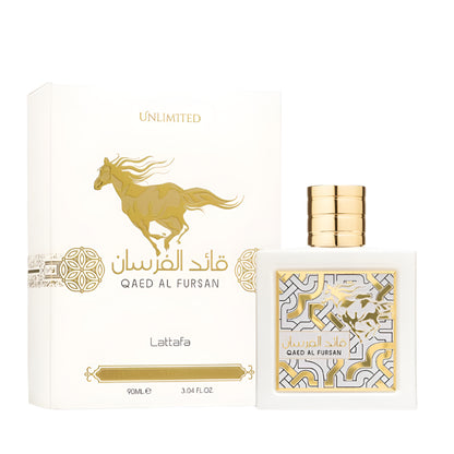 Lattafa Qaed Al Fursan Unlimited EDP 90ML Perfume Mauritius - Browse the price list and shop online at Maulux.mu