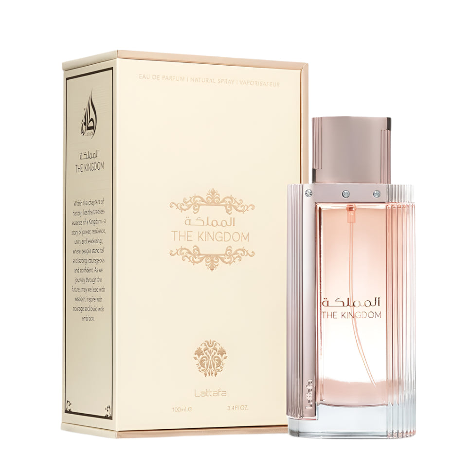 Lattafa The Kingdom For Women EDP 100ML Perfume Mauritius - Browse the price list and shop online at Maulux.mu