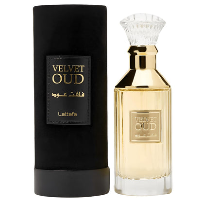 Lattafa Velvet Oud EDP 100ML Perfume Mauritius - Browse the price list and shop online at Maulux.mu