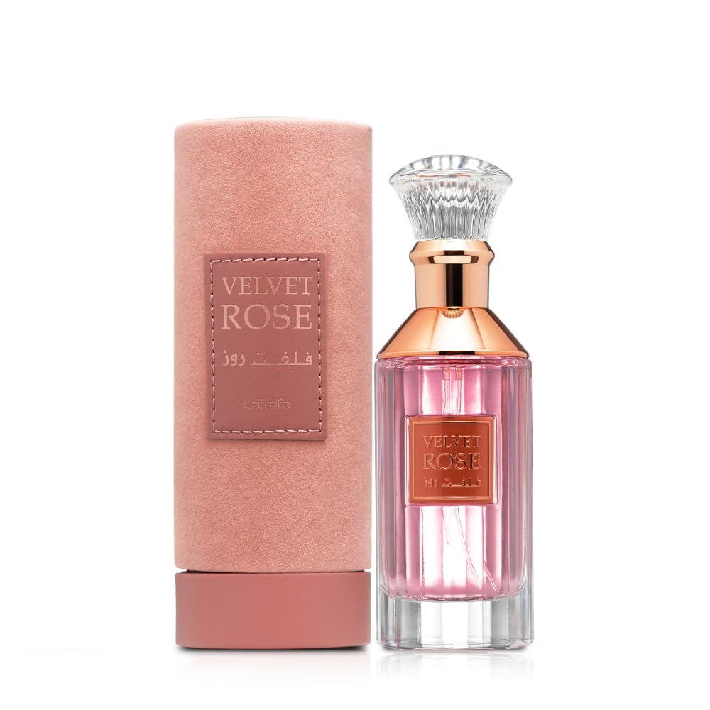 Lattafa Velvet Rose EDP 100ML Perfume Mauritius - Browse the price list and shop online at Maulux.mu
