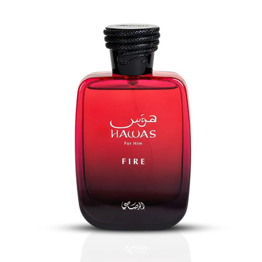 Rasasi Hawas Fire EDP 100ML Perfume Mauritius - Shop online at Maulux.mu