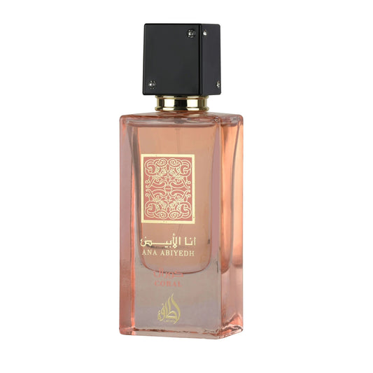 Lattafa Ana Abiyedh Coral EDP 100ML Perfume Mauritius - Shop online at Maulux.mu