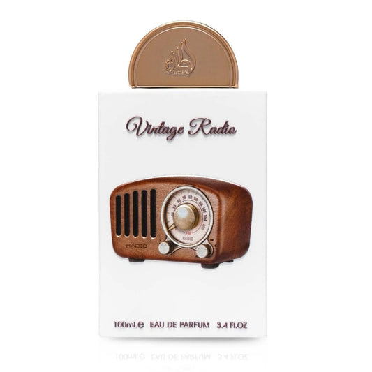 Lattafa Vintage Radio EDP 100ML Perfume Mauritius - Shop online at Maulux.mu