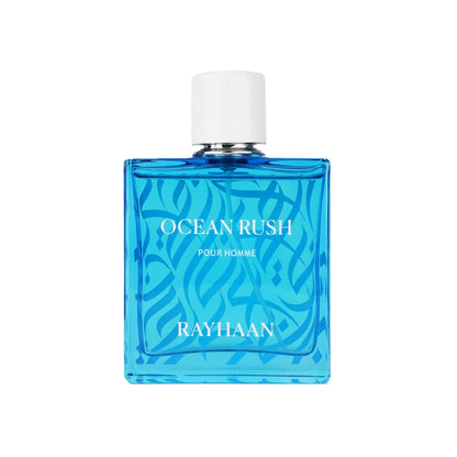Rayhaan Ocean Rush Pour Homme EDP 100ML Perfume Mauritius - Shop online at Maulux.mu