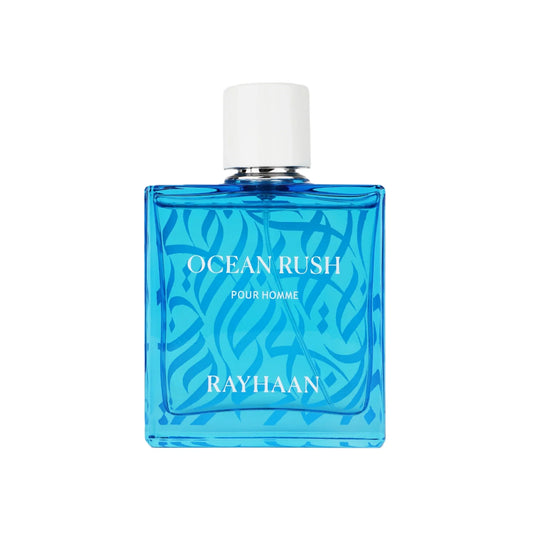 Rayhaan Ocean Rush Pour Homme EDP 100ML Perfume Mauritius - Shop online at Maulux.mu