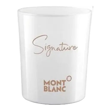 Mont Blanc Signature Absolue Scented Candle 140G | Shop Maulux Mauritius